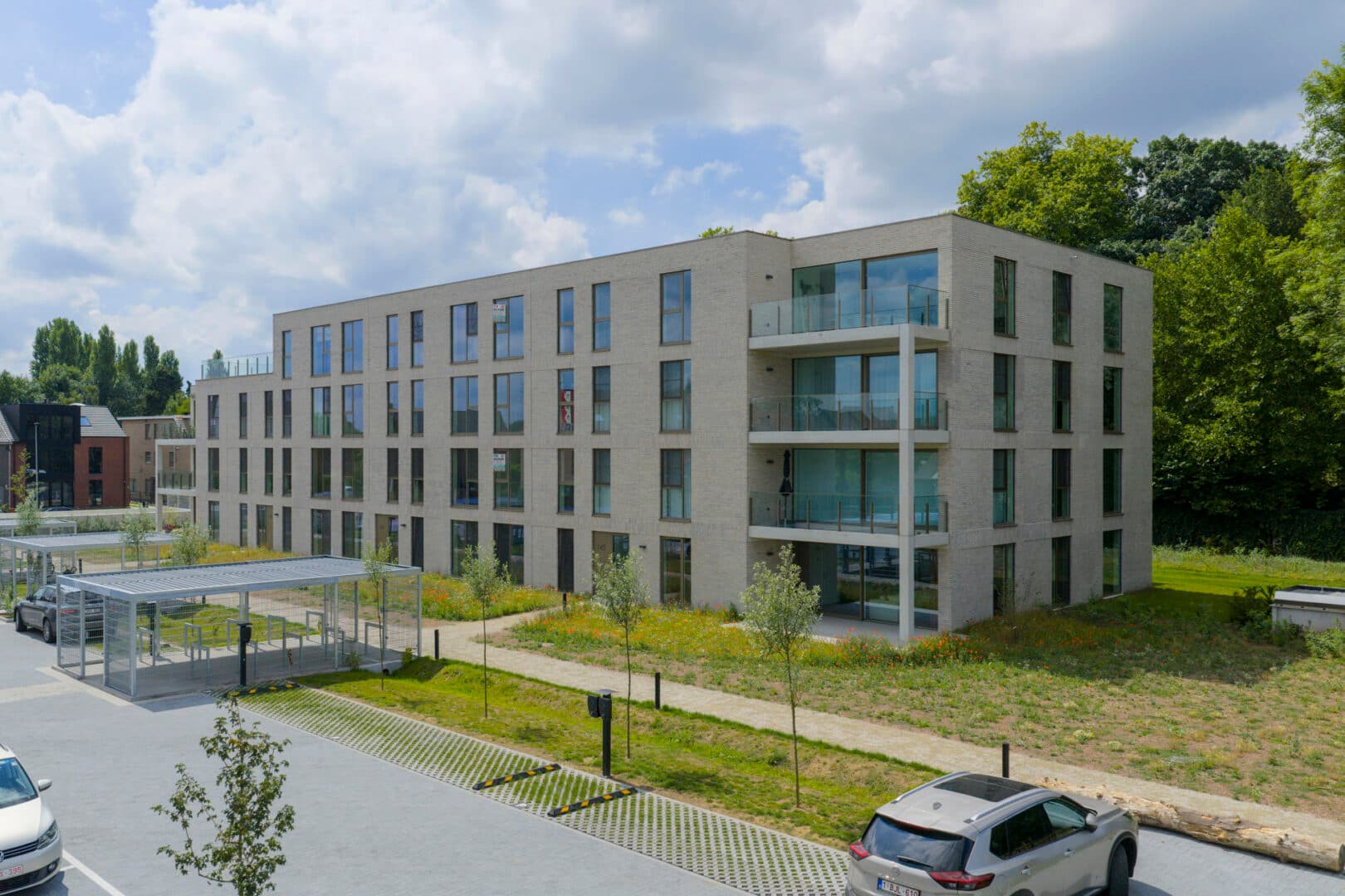 Binnenbepleistering in een woning tijdens renovatie